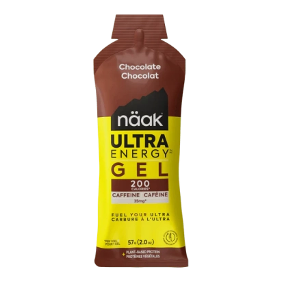 GEL CHOCOLATE CAFFEINE 57g NAAK