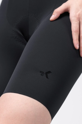 BIB SHORTS X WOMAN K9 BLACK GOBIK