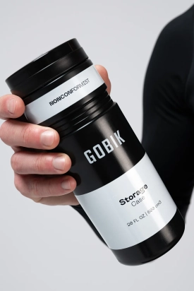 BIDON-CONTAINER TOOL HOLDER 600ml BYASI ONYX GOBIK