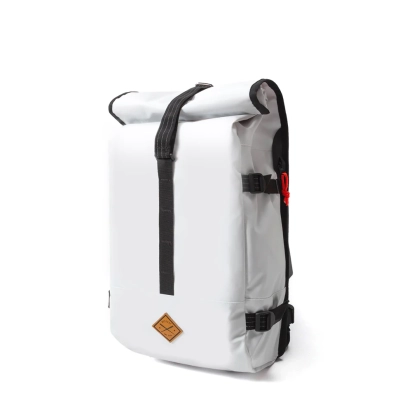 RUKSAK ROLLTOP 22L WHITE RESTRAP