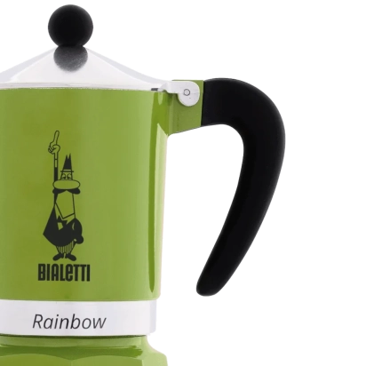 MOKA RAINBOW 3 CUPS GREEN BIALETTI