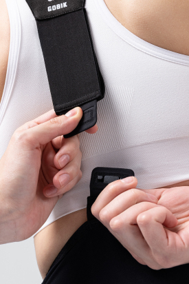 BIB SHORTS X WOMAN K9 BLACK GOBIK