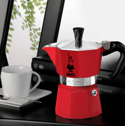 MOKA EXPRESS 6 CUPS ROSSA BIALETTI