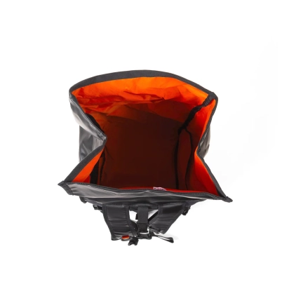 RUKSAK ROLLTOP 22L BLACK RESTRAP