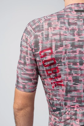 CYCLING JERSEY SHORT SLEEVES CX SOLID UNISEX CERISE LOOM GOBIK