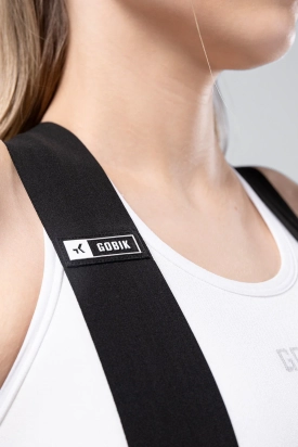 BIB SHORTS X WOMAN K9 BLACK GOBIK