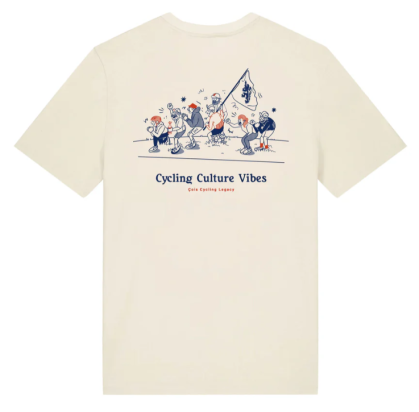 T-SHIRT CYCLING CULTURE VIBES UNISEX COIS CC