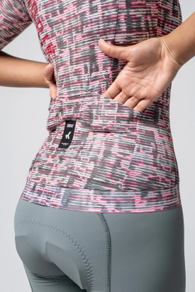 CYCLING JERSEY SHORT SLEEVES CX SOLID UNISEX CERISE LOOM GOBIK