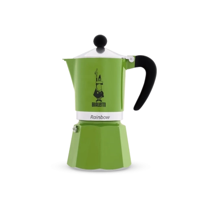 MOKA RAINBOW 3 CUPS GREEN BIALETTI