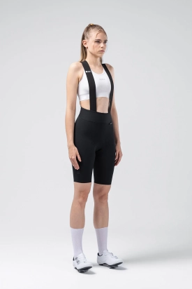 BIB SHORTS X WOMAN K9 BLACK GOBIK