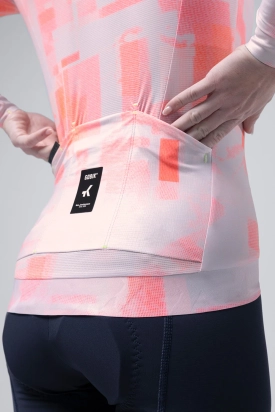 CYCLING JERSEY LONG SLEEVES VANQUISH UNISEX FLAMINGO GOBIK