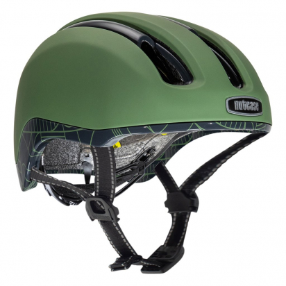 HELMET VIO ADVENTURE BAHOUS GREEN MIPS NUTCASE L/XL (59cm-62cm)