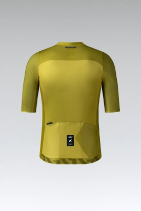 MAJICA BICIKLISTIČKA KRATKI RUKAVI ATTITUDE 2.0 MAN SPLIT GREEN GOBIK - Veličina S