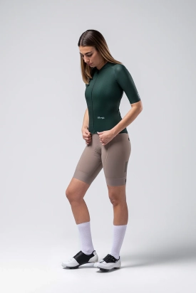 MAJICA BICIKLISTIČKA KRATKI RUKAVI INFINITY UNISEX BUNKER GREEN GOBIK