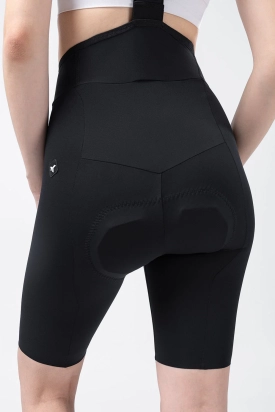 BIB SHORTS X WOMAN K9 BLACK GOBIK