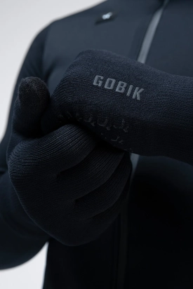 GLOVES HYPERGUARD TRUE BLACK UNISEX GOBIK