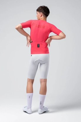 CYCLING JERSEY SHORT SLEEVES CX SOLID UNISEX CERISE GOBIK