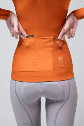 CYCLING JERSEY LONG SLEEVES SOLID PACER 2.0 WOMAN THAI GOBIK