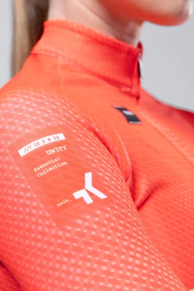 CYCLING JERSEY LONG SLEEVES HYDER WOMAN VERMILION GOBIK