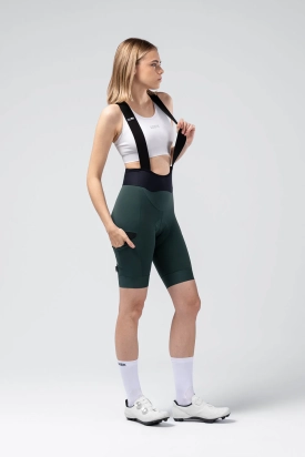 BIB SHORT GRIT 3.0 PINEWOOD WOMAN K9 GOBIK