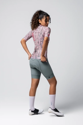 CYCLING JERSEY SHORT SLEEVES CX SOLID UNISEX CERISE LOOM GOBIK