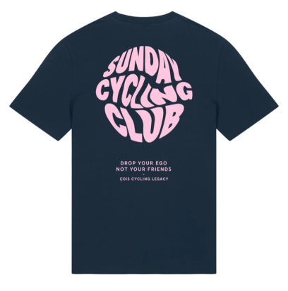 MAJICA SUNDAY CYCLING CLUB OVERSIZED UNISEX NAVY COIS CC