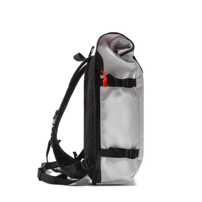 RUKSAK ROLLTOP 22L WHITE RESTRAP
