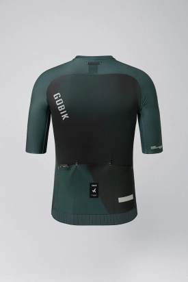 MAJICA BICIKLISTIČKA KRATKI RUKAVI INFINITY UNISEX BUNKER GREEN GOBIK