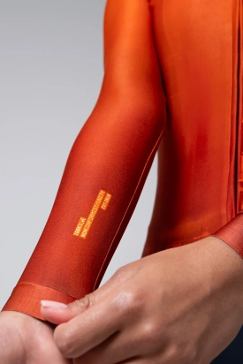 MAJICA BICIKLISTIČKA DUGI RUKAVI CX PRO 3.0 UNISEX BURNT ORANGE GOBIK