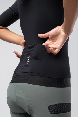 MAJICA BICIKLISTIČKA KRATKI RUKAVI CX SOLID UNISEX JASPER GOBIK