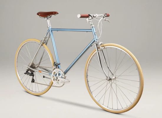 BICIKL URBAN 16 SPEED CHROME/BLUE SIECH