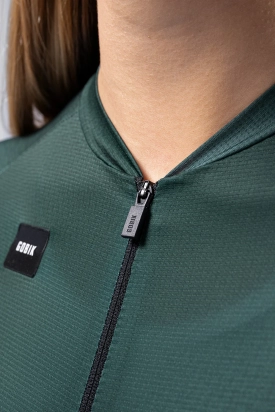 MAJICA BICIKLISTIČKA KRATKI RUKAVI INFINITY UNISEX BUNKER GREEN GOBIK