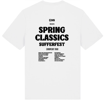 T-SHIRT SUFFERFEST UNISEX OFFWHITE COIS CC