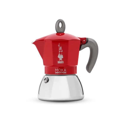 MOKA INDUCTION 2 ŠALICE RED BIALETTI