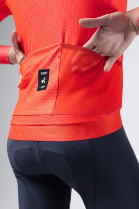 MAJICA BICIKLISTIČKA DUGI RUKAVI HYDER MAN VERMILION GOBIK