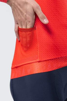 MAJICA BICIKLISTIČKA DUGI RUKAVI HYDER MAN VERMILION GOBIK