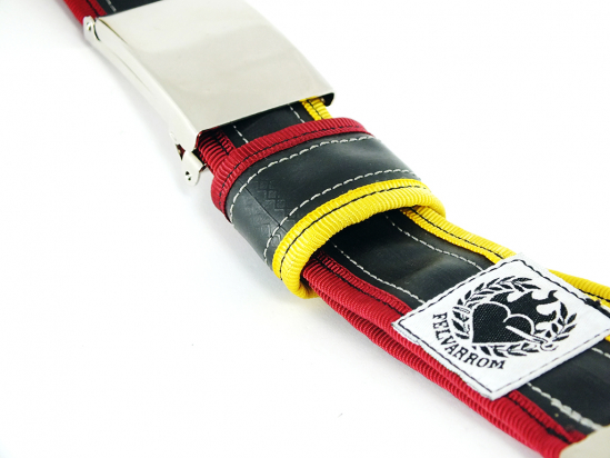 BELT TUBE RED YELLOW/BOURDON FELVARROM