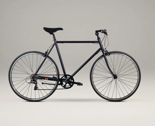 BICYCLE URBAN 8 SPEED BLACK SIECH