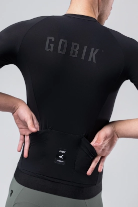 MAJICA BICIKLISTIČKA KRATKI RUKAVI CX SOLID UNISEX JASPER GOBIK