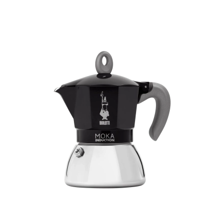 MOKA INDUCTION 4 ŠALICE BLACK BIALETTI