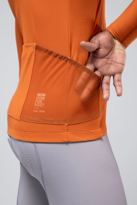 CYCLING JERSEY LONG SLEEVES SOLID PACER 2.0 MAN THAI GOBIK