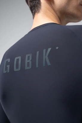 MAJICA BICIKLISTIČKA KRATKI RUKAVI CX SOLID UNISEX ULTRABLUE GOBIK