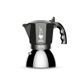 MOKA BRIKKA INDUCTION 4 CUPS GREY BIALETTI