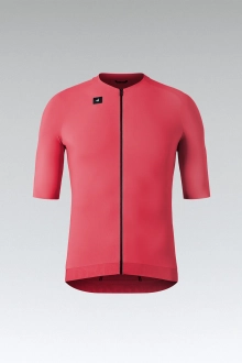 MAJICA BICIKLISTIČKA KRATKI RUKAVI CX SOLID UNISEX CERISE GOBIK