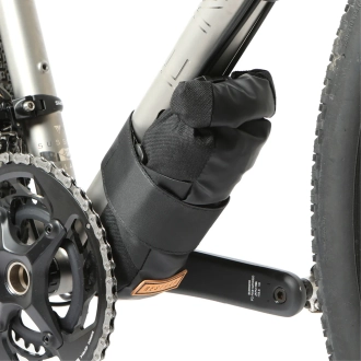 DOWNTUBE BAG 1.2L BLACK RESTRAP