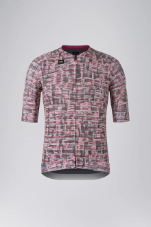 MAJICA BICIKLISTIČKA KRATKI RUKAVI CX SOLID UNISEX CERISE LOOM GOBIK