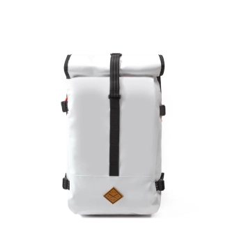 RUKSAK ROLLTOP 22L WHITE RESTRAP