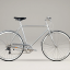 BICYCLE CLASSIC 8 SPEED SILVER SIECH