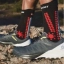 RACING SOCKS PRO 4.0 TRAIL BLACK/RED COMPRESSPORT