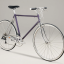BICIKL URBAN 16 SPEED CHROME/PURPLE SIECH